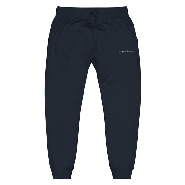 FFB Embroidered Jogger - Navy