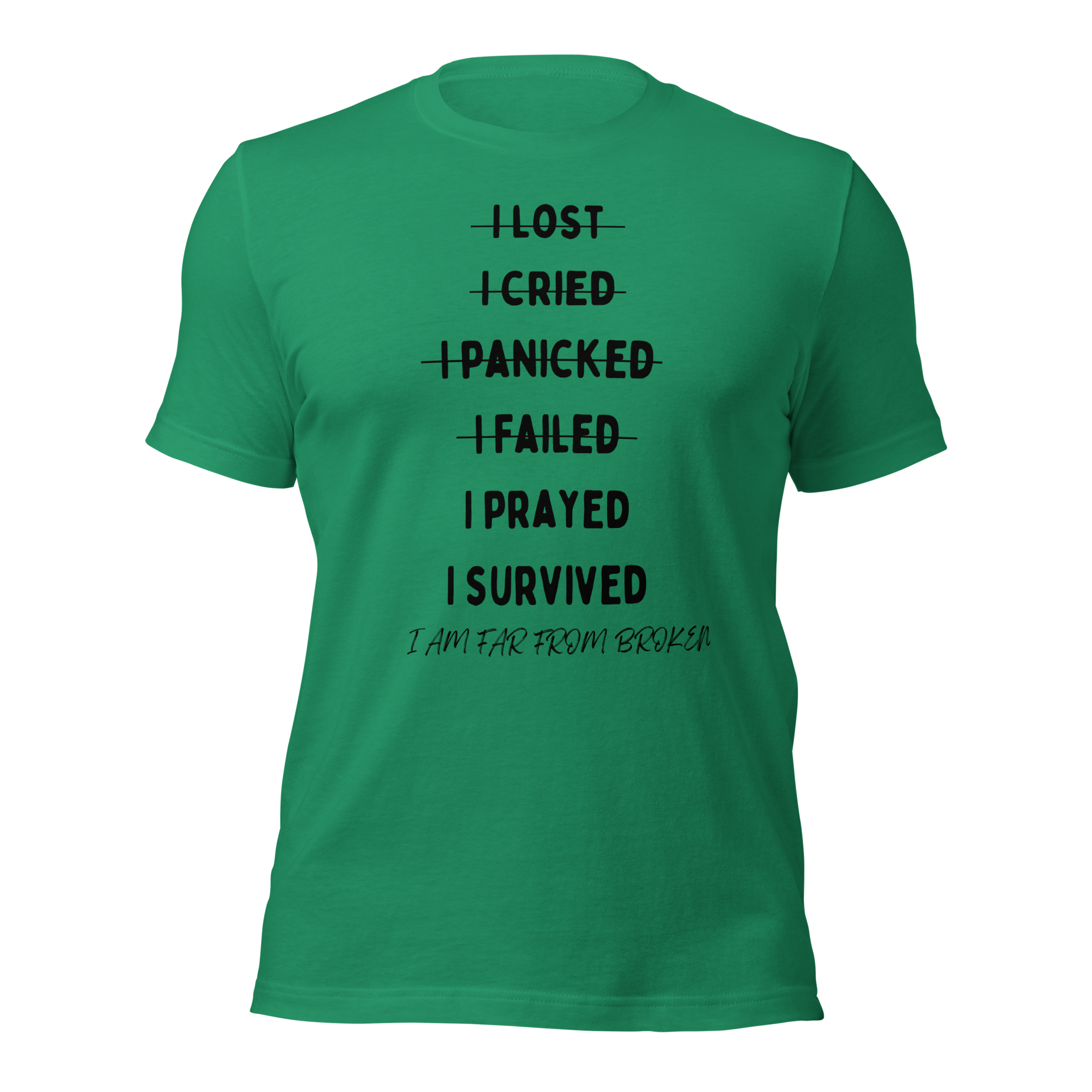 SURVIVOR T-SHIRT - UNISEX GREEN